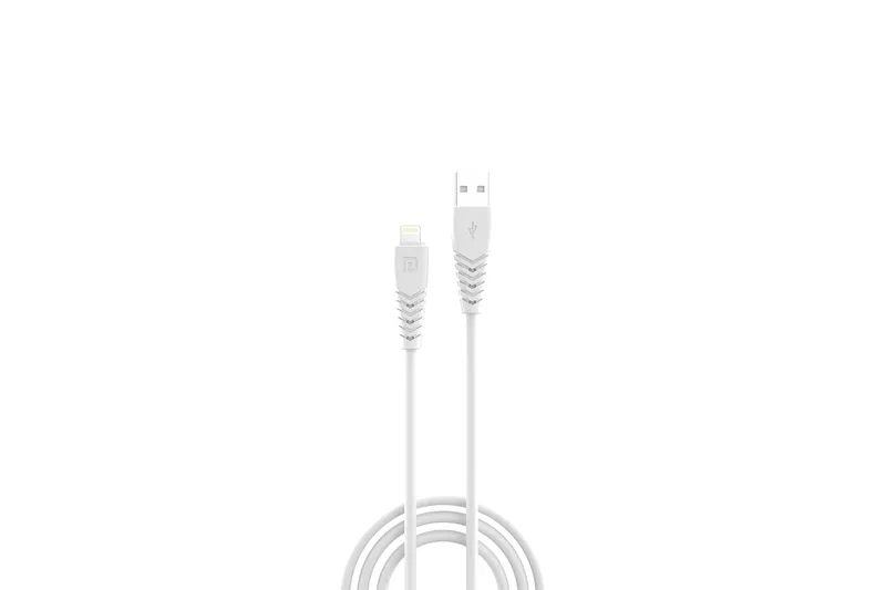 Portronics POR 1032 Konnect Core 2 Lightning Cable – 1m | 8 Pin | PVC | White
