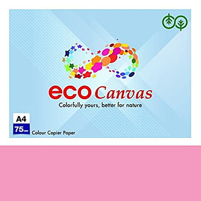 Copy of Copy of JK Eco Canvas  Paper A4 75 Pink