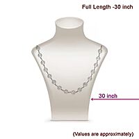 Pure Silver Sphatik mala Crystal Jaap Mala for Pooja