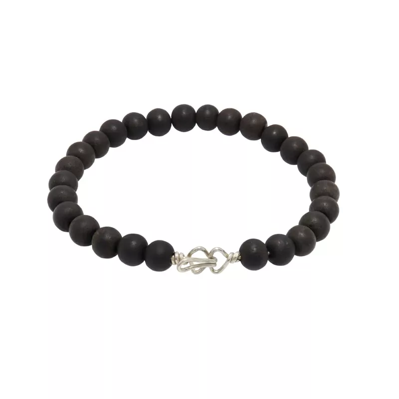 Silver Tied Krungali Bracelet For Men and Women