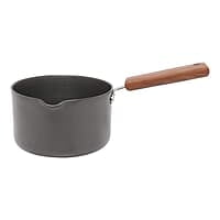 Wonderchef Ebony Hard Anodized Nonstick Sauce Pan 16cm Non Stick Sauce Pan 2L 3.25 mm