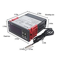 STC-1000 DC12V Digital Temperature Controlled Thermostat Switch