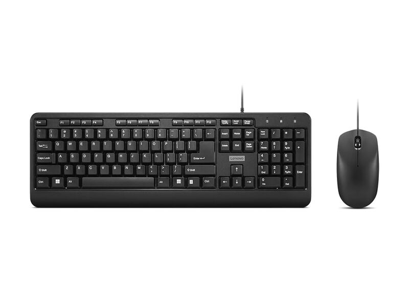 Lenovo 160 Wired Keyboard Mouse
