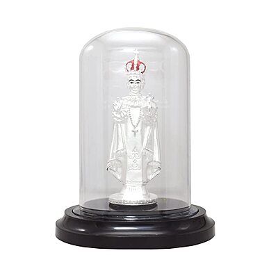 999 Pure Silver Jesus Madha Idol 999 Pure Silver Jesus Madha Idol