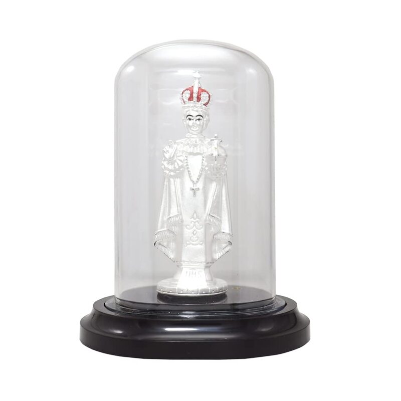 999 Pure Silver Jesus Madha Idol