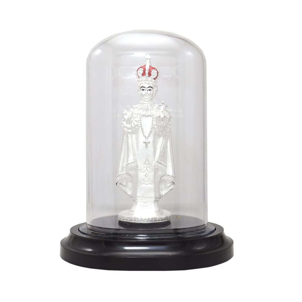 999 Pure Silver Jesus Madha Idol