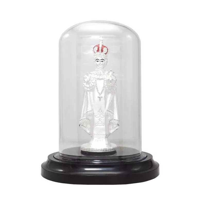 999 Pure Silver Jesus Madha Idol