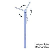 Classmate Spin Ball Pen (20 Blue Pens & 5 Black Pens)- Pack of 1