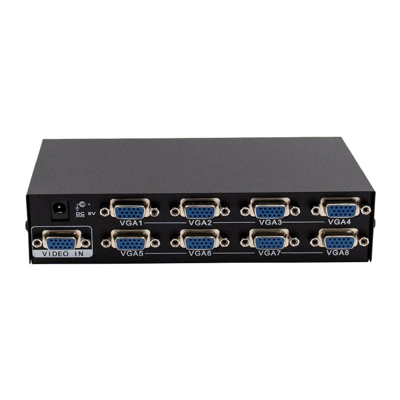 VGA Splitter 8 Port | 150MHz | PC to 8 Monitor