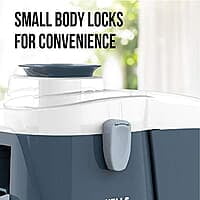 Havells Vitonica 500W Juicer Mixer Grinder with 3 Stainless Steel Jar, Large Size Pulp Container