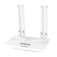 Lapcare W‑III 4G LTE SIM router: 300 Mbps 2.4 GHz Wi‑Fi (802.11b/g/n), Nano‑SIM slot, external antenna, supports up to 32 devices—ideal for home/office backup.