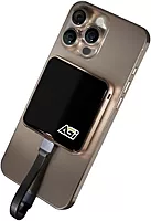 AGI Magnetic Portable External SSD EDM38-1 TB-Black