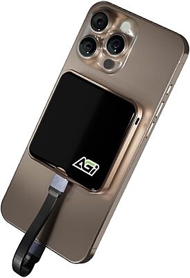 AGI Magnetic Portable External SSD EDM38-1 TB-Black