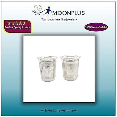 Silver Tumbler , Glass Set (120grams) Silver Tumbler , Glass Set (120grams)