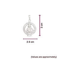 Sterling Silver Ayyappan Pendent/Traditional God Pendent, Dollar