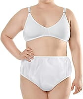 Adult Pull-On-Cover Pants,Incontinence Leak Protection, Washable Waterproof Incontinence Pants,Soft And Noiseless Swim Brief