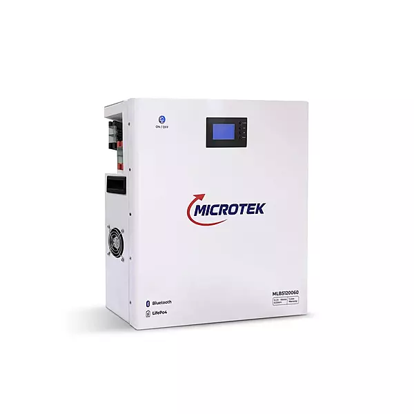 Microtek MLB5120060 100Ah 51.2V LiFePO4 Lithium Battery - 5.12kWh