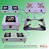 Black Powder Coated Rust Proof Pan Stand | Ordinary gas stove | Pack of 1
