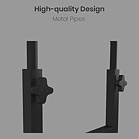 POR 1376 My Buddy D Laptop Table – Movable & Extendable Height | Brown | 1 Year Warranty