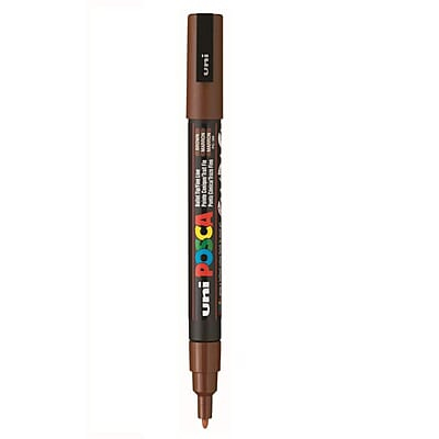 UNI POSCA MARKER - 3m BROWN