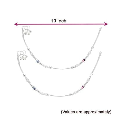 Silver Anklets for Women/payal Silver Anklets for Women/payal