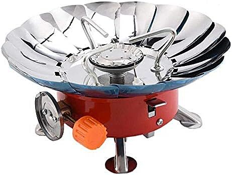 Outdoor Windproof Gas Stove Burner for Travel, Hiking, 1 Gas Cylinders  Trekking & Backpacking