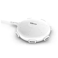 Portronics UFO Charger – 6-Port USB Charging Station (8A) | Fast Multi-Device Charging | Compact & Portable | Ideal for Home & Office