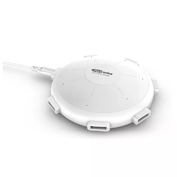 Portronics POR 343 UFO 6 Port Home Charger 8A Charging Station White