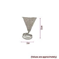 Spatik Linga with Silver Naga Idol