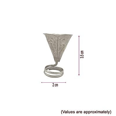 Spatik Linga with Silver Naga Idol Spatik Linga with Silver Naga Idol