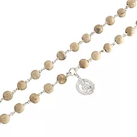 Silver Thulasi Ayyappan Mala–Sacred Tulasi Beads for Ayyappa