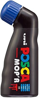 UNI POSCA PAINT PCM-22 MOP'R MARKERS - BLUE