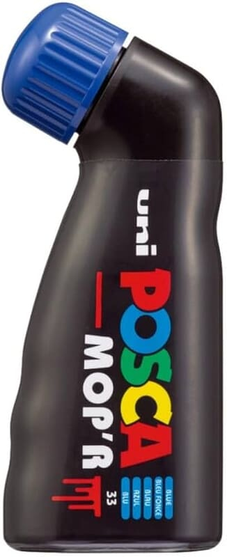 UNI POSCA PAINT PCM-22 MOP'R MARKERS - BLUE UNI POSCA PAINT PCM-22 MOP'R MARKERS - BLUE