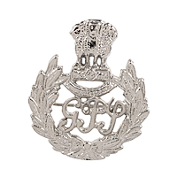 BRASS CAP BADGE