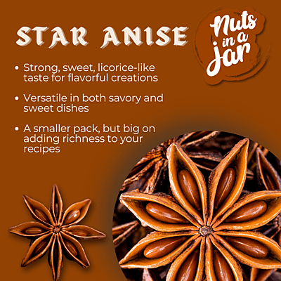 Aromatic Spices Star anise 100 Grams