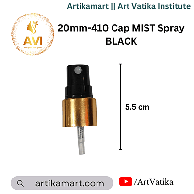 20mm-410 Cap MIST Spray Black-GOLDEN 20mm-410 Cap MIST Spray Black-GOLDEN