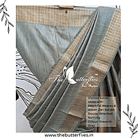 VISCOSE  TUSSER SAREE  YBRSTUS23380