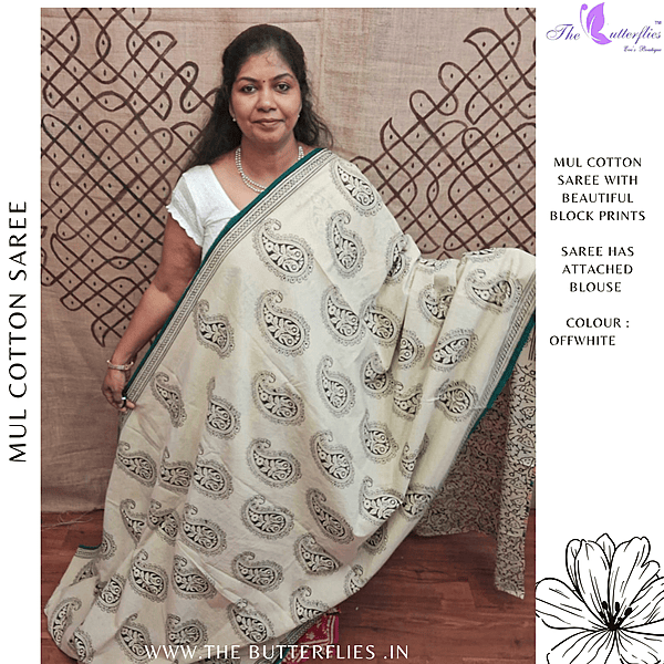 MUL COTTON SAREE ssgSMCS24789 MUL COTTON SAREE ssgSMCS24789