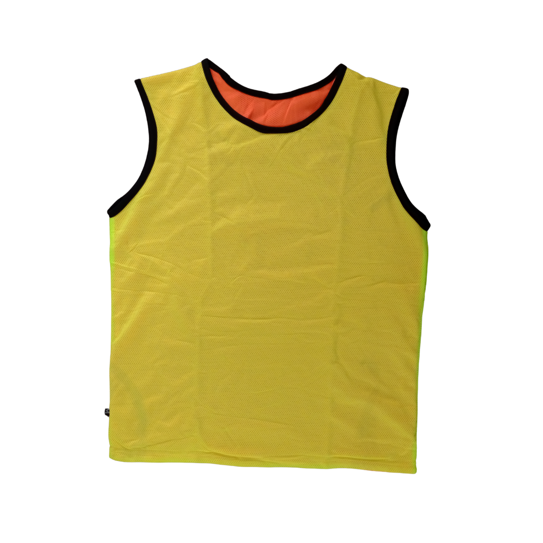 Reversible Bibs (Orange & Yellow) - For Youth 15yrs to 20yrs old