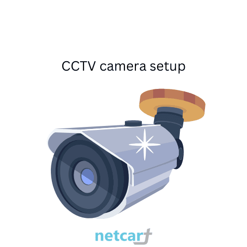CCTv camera setup