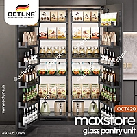 Octune Maxstore Glass Pantry Unit