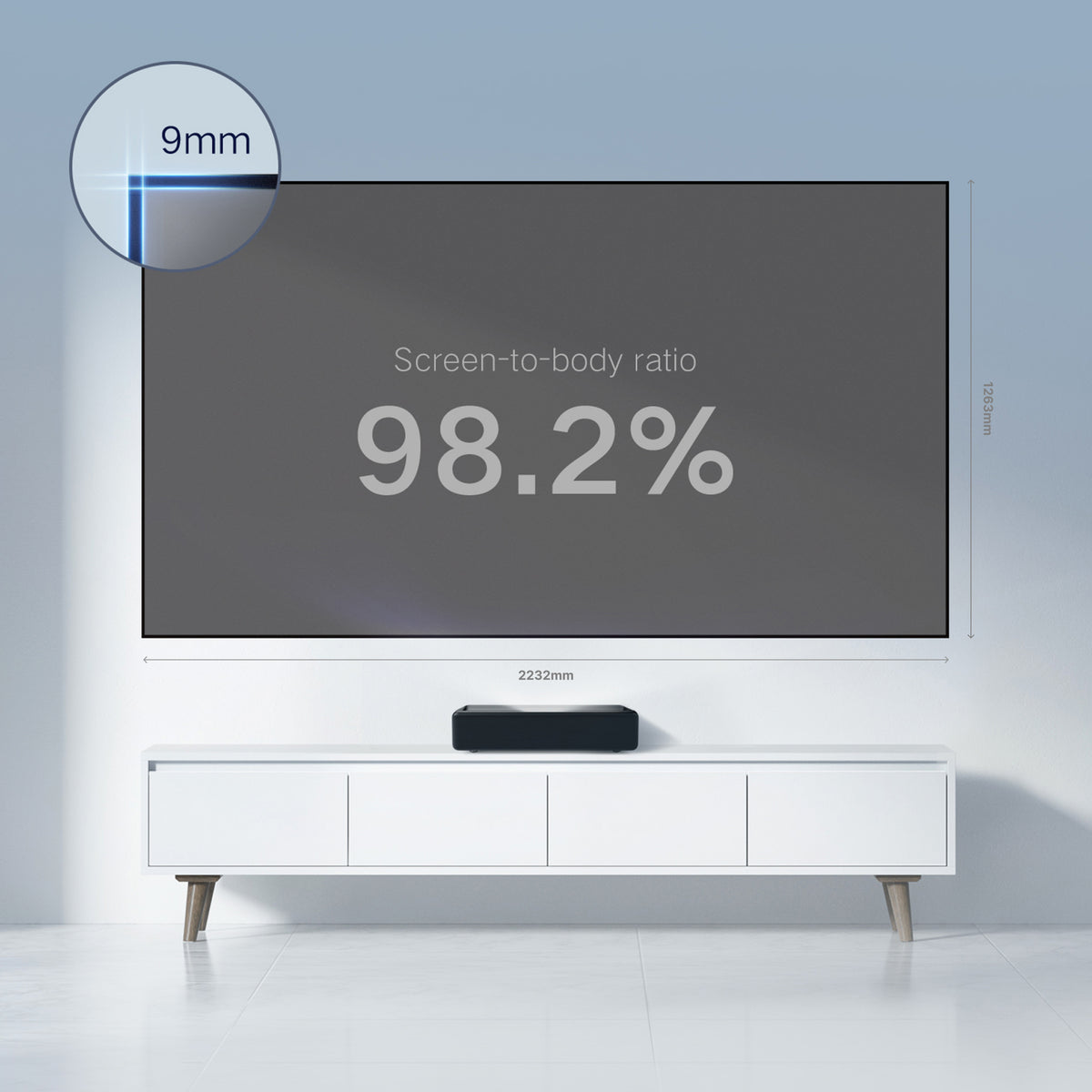 Formovie Fresnel Ultra-thin ALR Projection Screen 100"