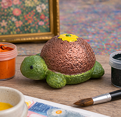 Tortoise & Gingerbread Painting Set