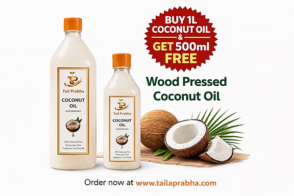 Coconut Oil Buy 1L Coconut Oil & Get 500ml FREE