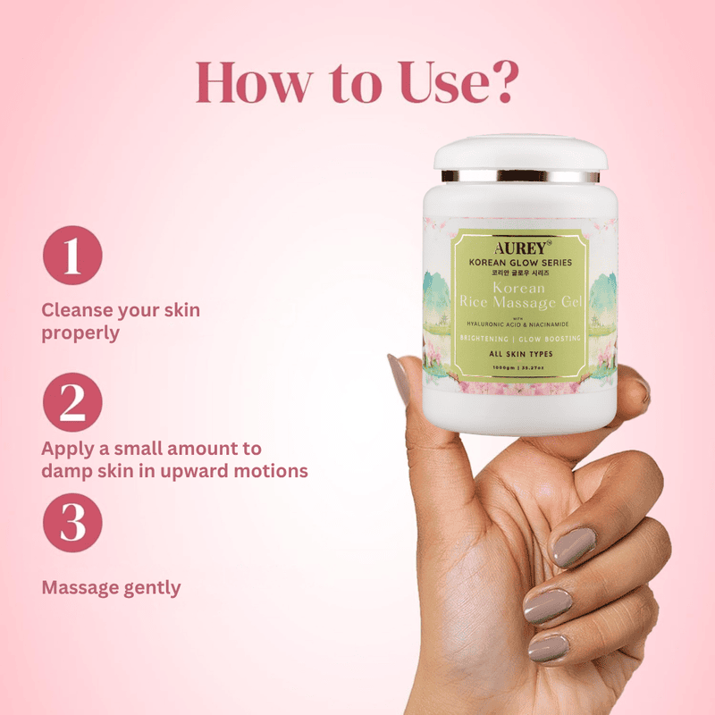 Aurey Korean Rice Massage Gel 1Kg