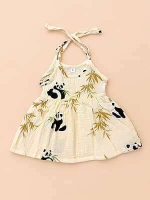 Mochi - Crinkled Muslin Dori Frock