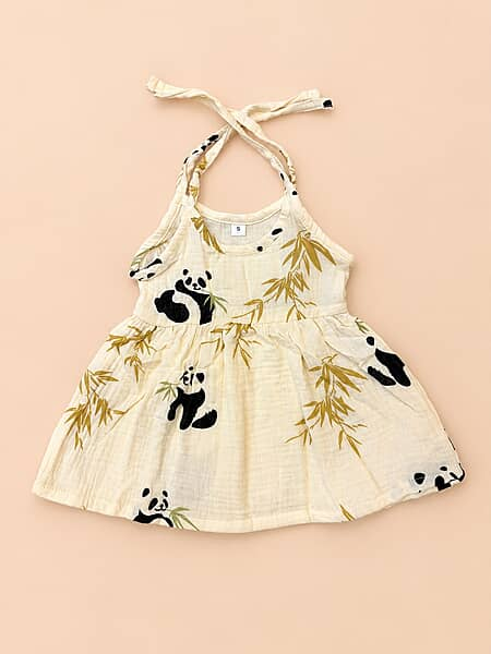 Mochi - Crinkled Muslin Dori Frock Mochi - Crinkled Muslin Dori Frock