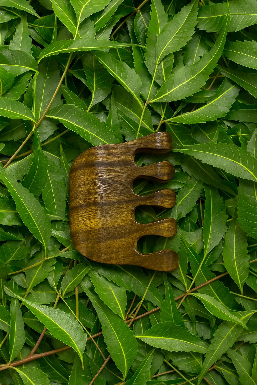 Neem Wooden Scalp Massager