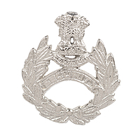 BRASS CAP BADGE