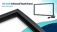 IR Touch Overlay 43 inch Glass-Free Infrared Touch Frame (USB) IR Touch Overlay 43 inch Glass-Free Infrared Touch Frame (USB)